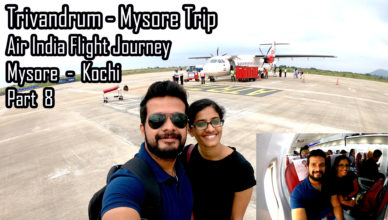 Mysore to Kochi Air India Flight Journey | Malayalam Vlog