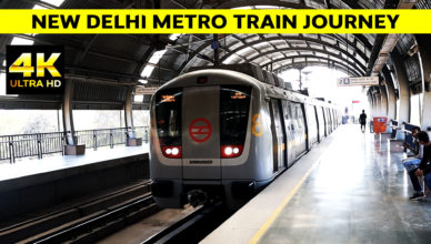 Delho Metro Train Journey | Qutub Minar to Lal Qila