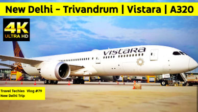 Vistara | New Delhi to Trivandrum | Flight Journey | Airbus A320