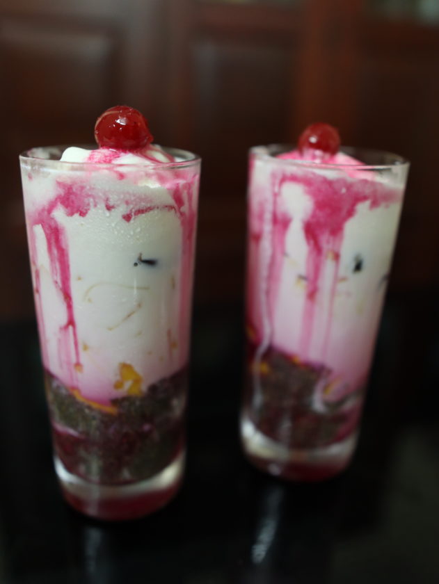 Homemade Falooda with Ice cream | Falooda Recipe in Malayalam 6 IMG 2380