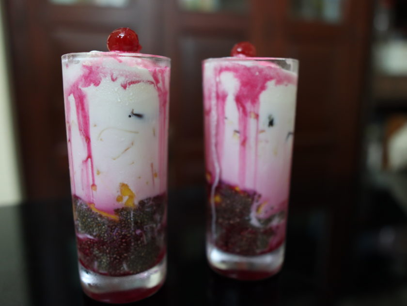 Homemade Falooda with Ice cream | Falooda Recipe in Malayalam 4 IMG 2383