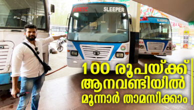 KSRTC Munnar Sleeper Bus | Best Budget Stay at Rs.100