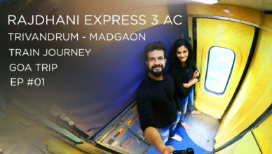 Rajdhani Express AC 3 Tier Train Journey