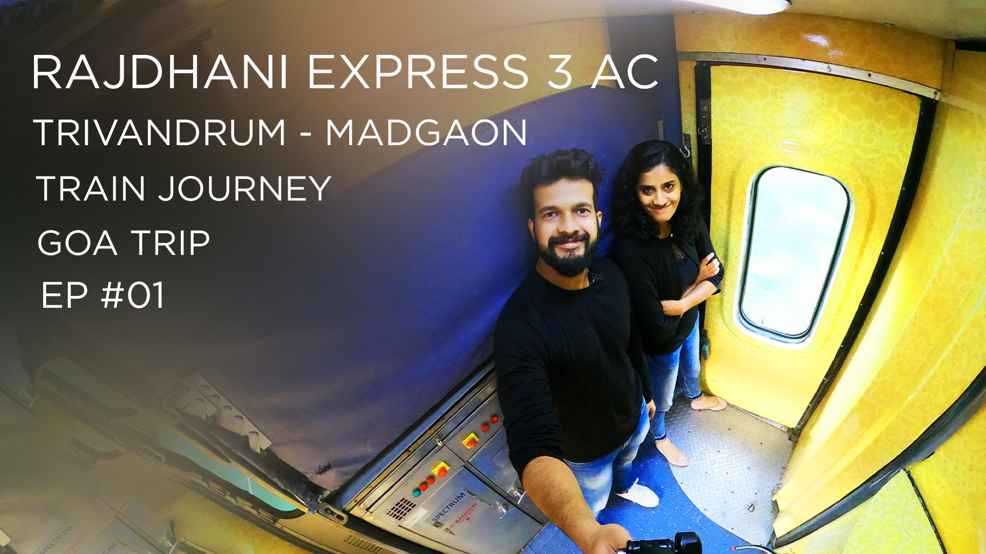 Rajdhani Express AC 3 Tier Train Journey Travel Techies