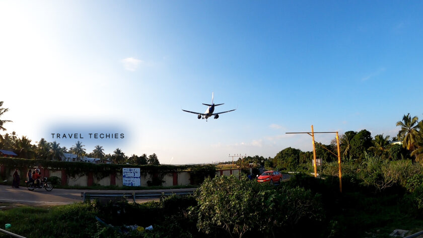 Extremely Low Flight Landing at Trivandrum Airport 1 10