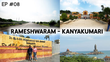 Rameshwaram to Kanyakumari
