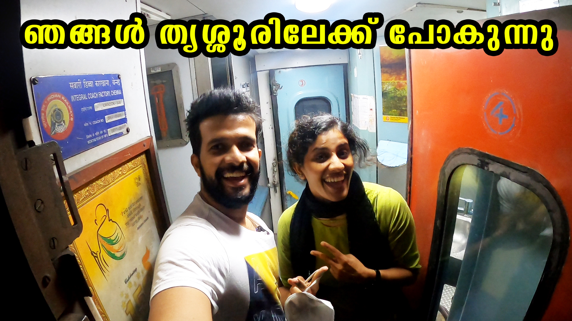 Trivandrum to Thrissur Train Journey Kochuveli Mysore Festival